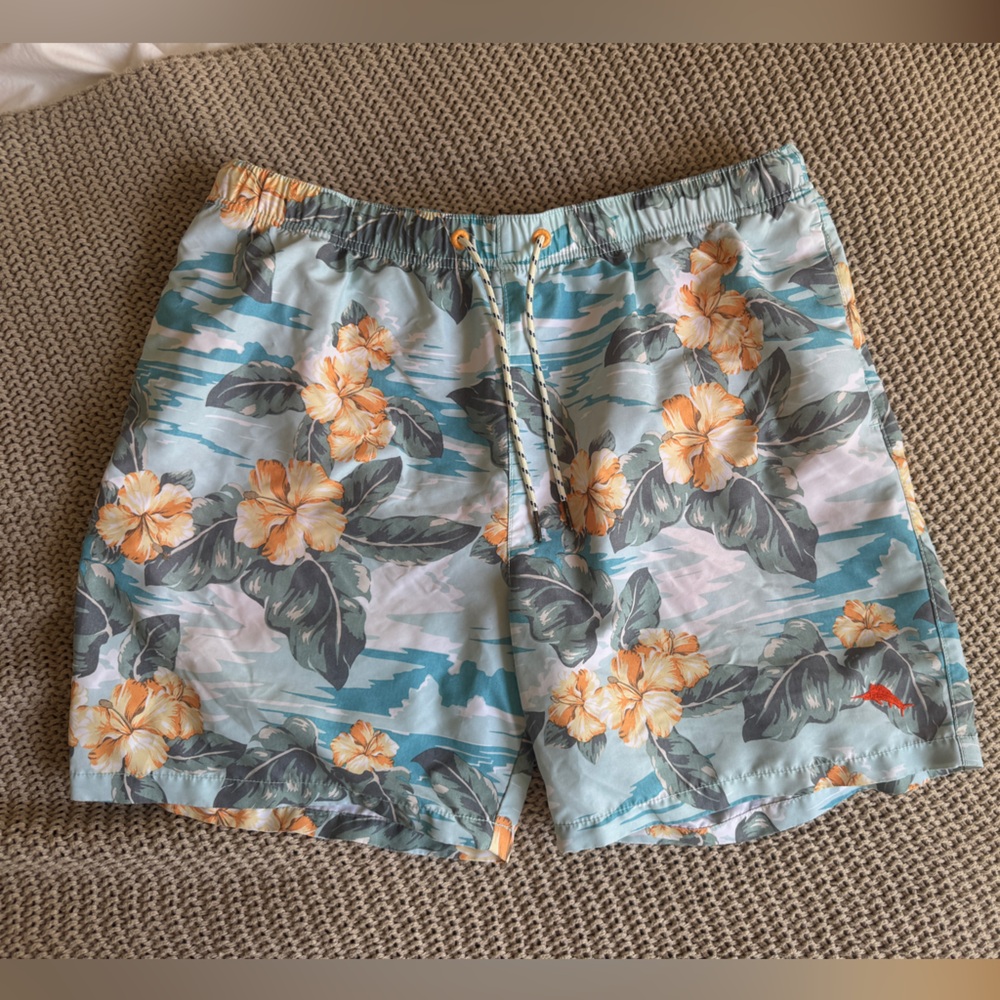 Tommy Bahama Floral Swim Shorts